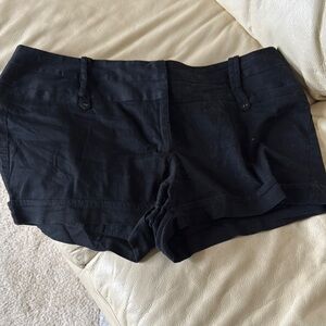 Maurices Black High Waist Shorts